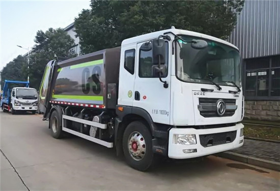 國六東風(fēng)D9，10-12方壓縮式垃圾車